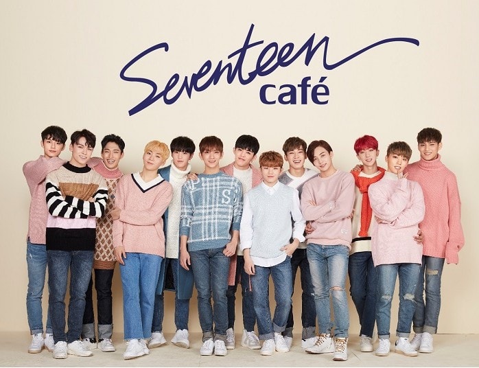 Seventeen とのコラボレーションカフェをオープン 17年2月10日 金 より渋谷モディ7f 他にて期間限定 公式スイーツパラダイス