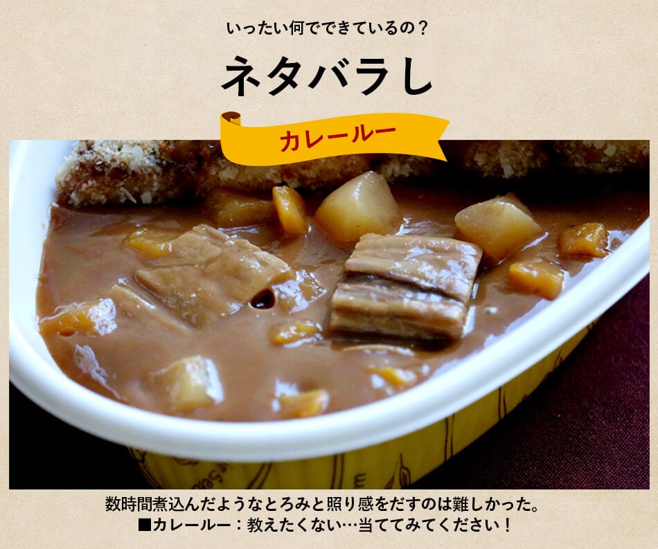 スイパラ 駅前食堂シリーズそっくりスイーツ カツカレー