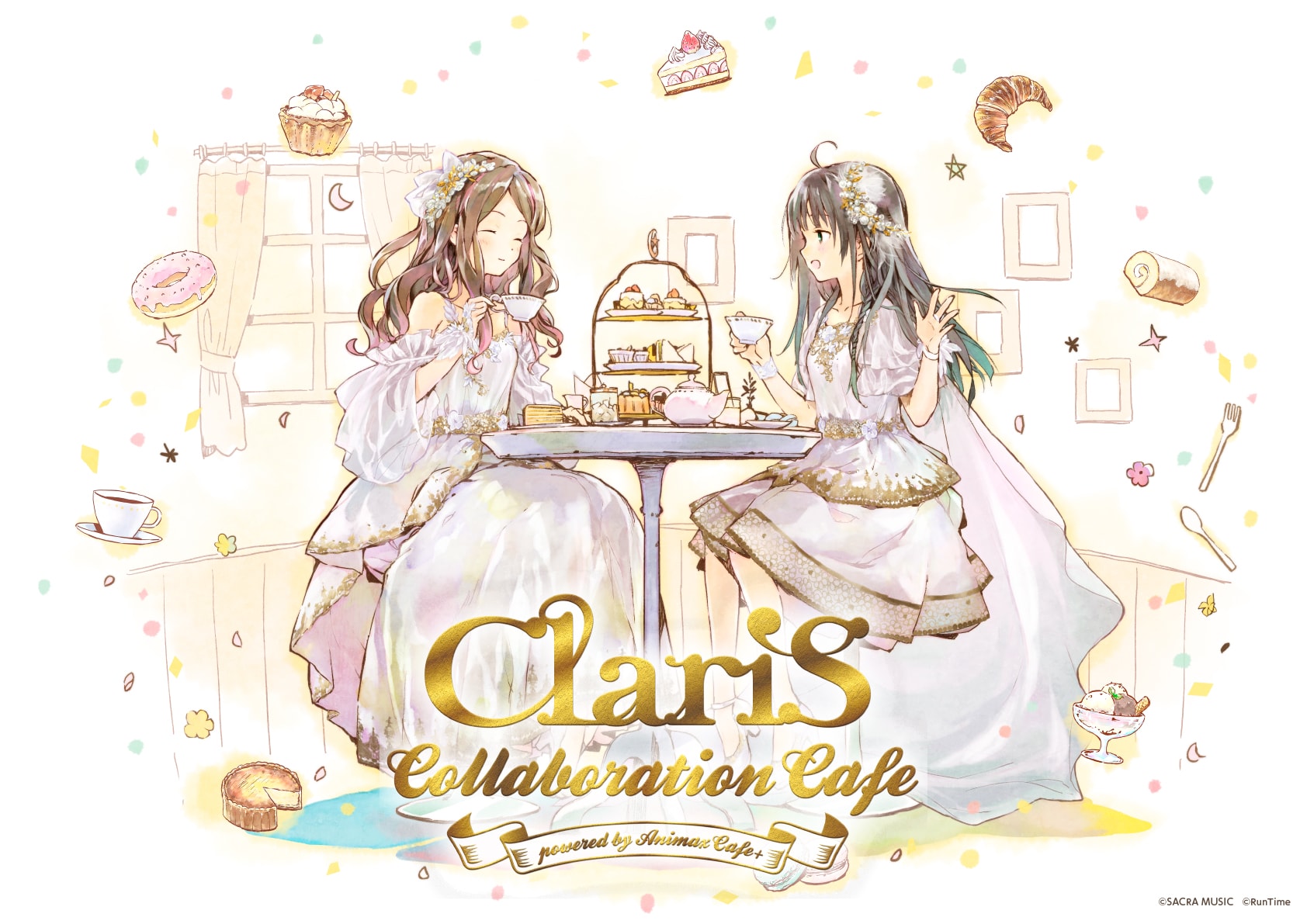 Clarisのベストアルバムの発売を記念したコラボカフェ開催決定 公式スイーツパラダイス