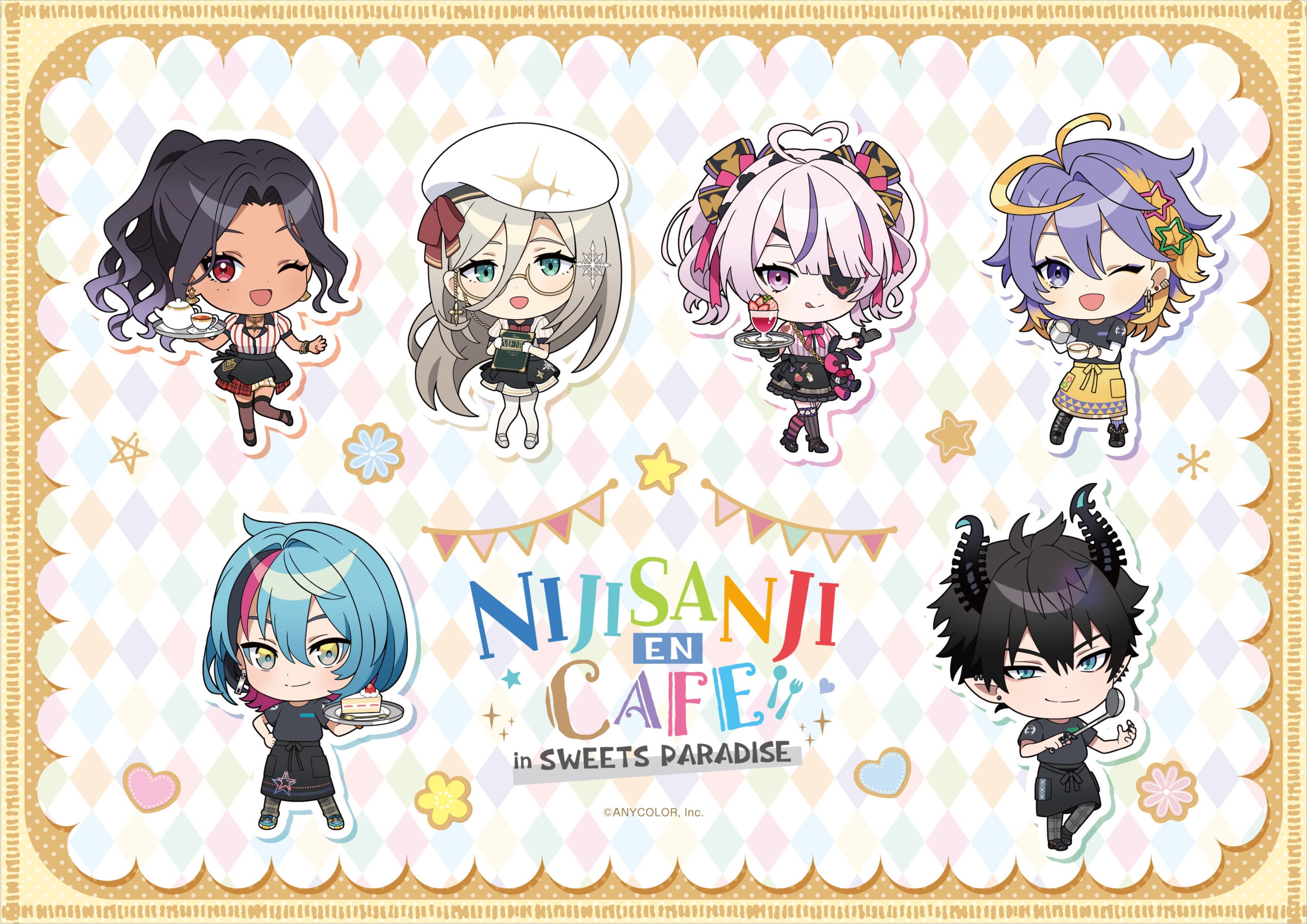にじさんじ」とのコラボカフェ第6弾の開催が決定！ | 公式スイーツ 