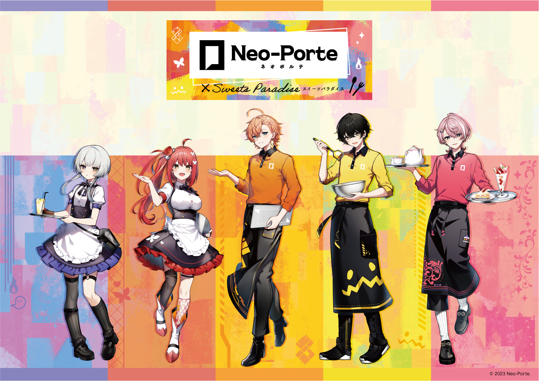 Neo-Porte』とのコラボカフェ開催決定！！ | 公式スイーツパラダイス