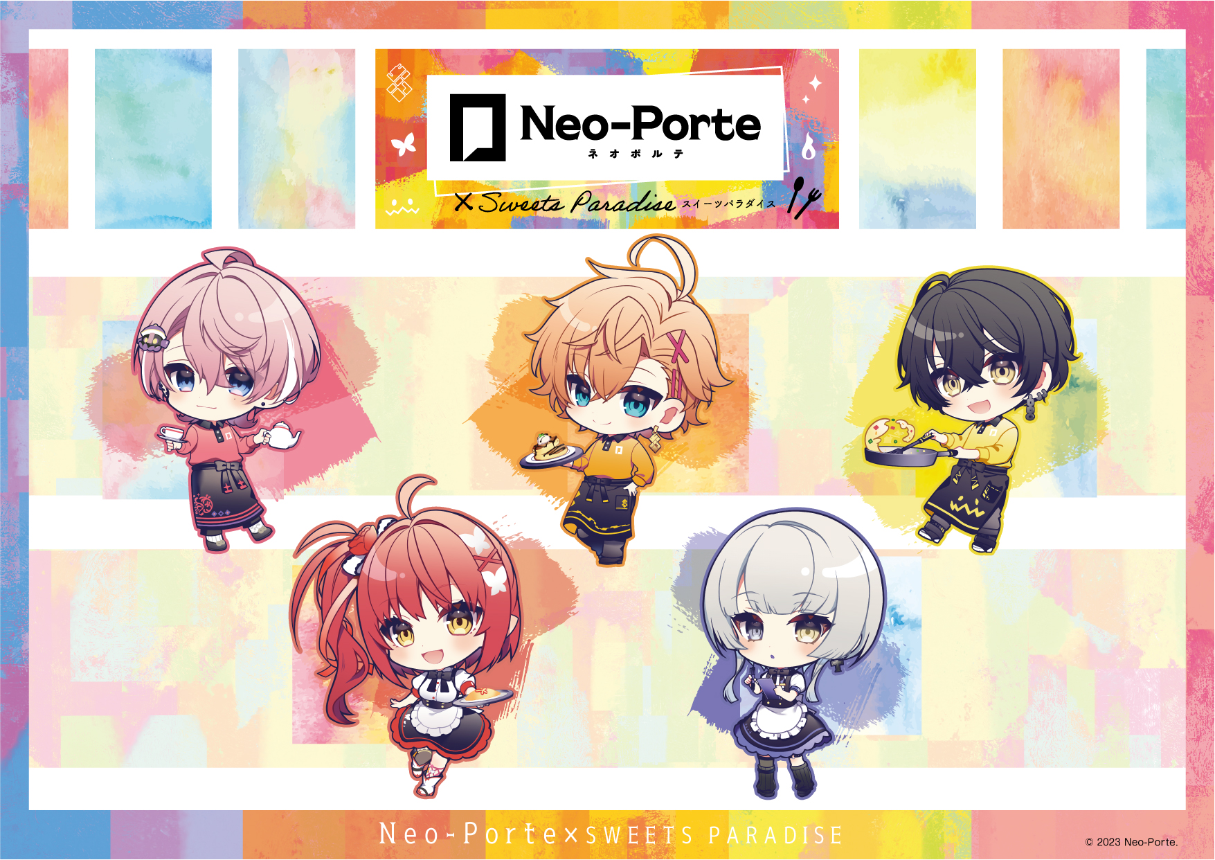 Neo-Porte』とのコラボカフェ開催決定！！ | 公式スイーツパラダイス