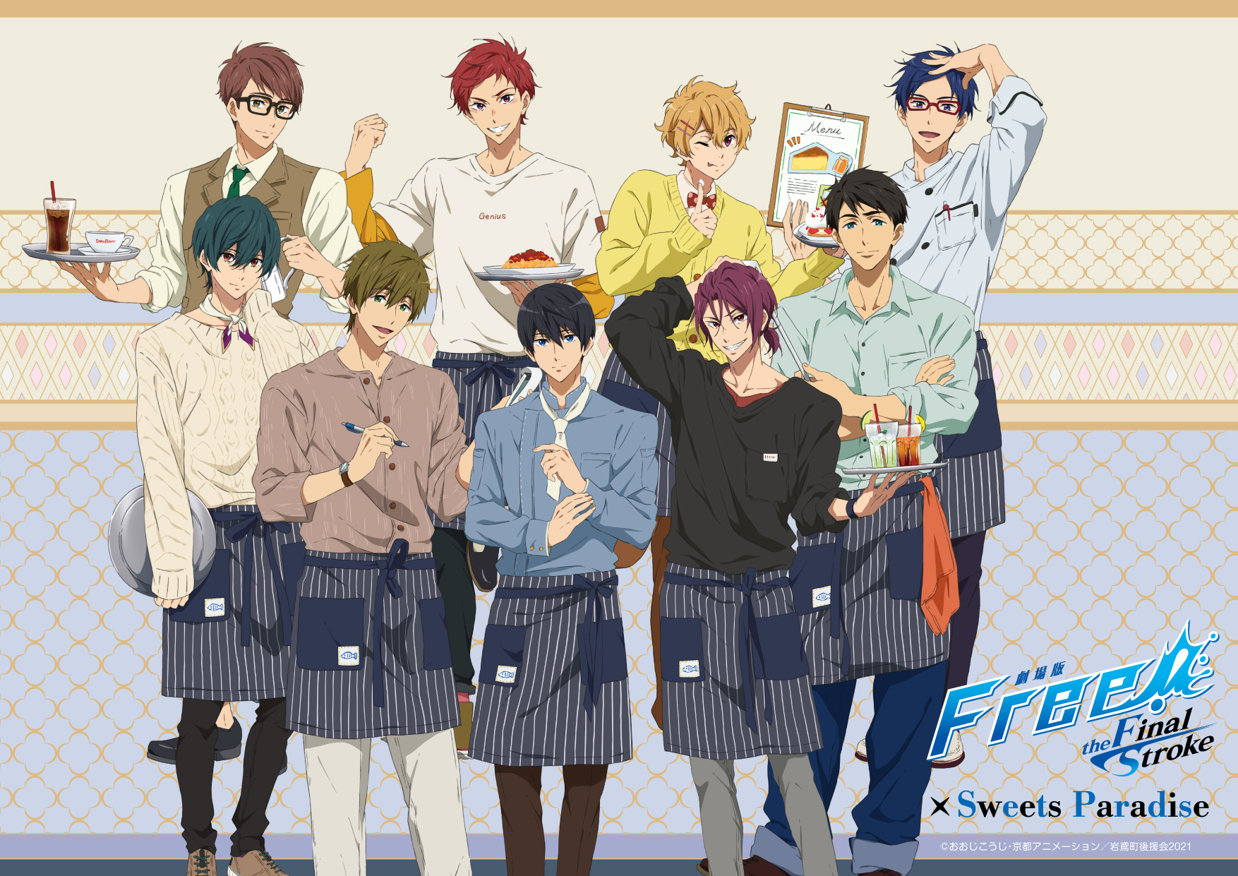 劇場版 Free!-the Final Stroke-』× SWEETS PARADISE コラボカフェ開催 