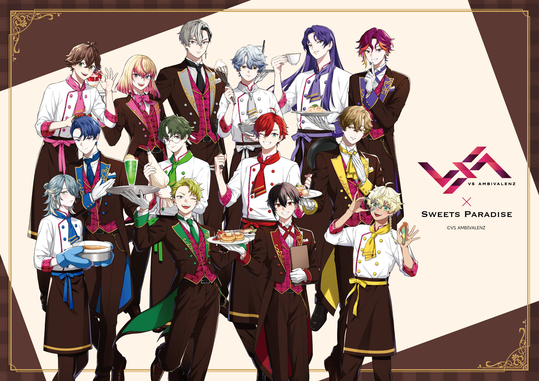 VS AMBIVALENZ」× Sweets Paradise コラボカフェ開催決定！ | 公式 