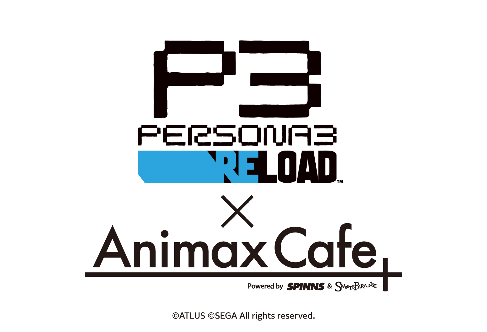 AnimaxCafe+にて待望のリメイク作「ペルソナ3 リロード」とのコラボ 