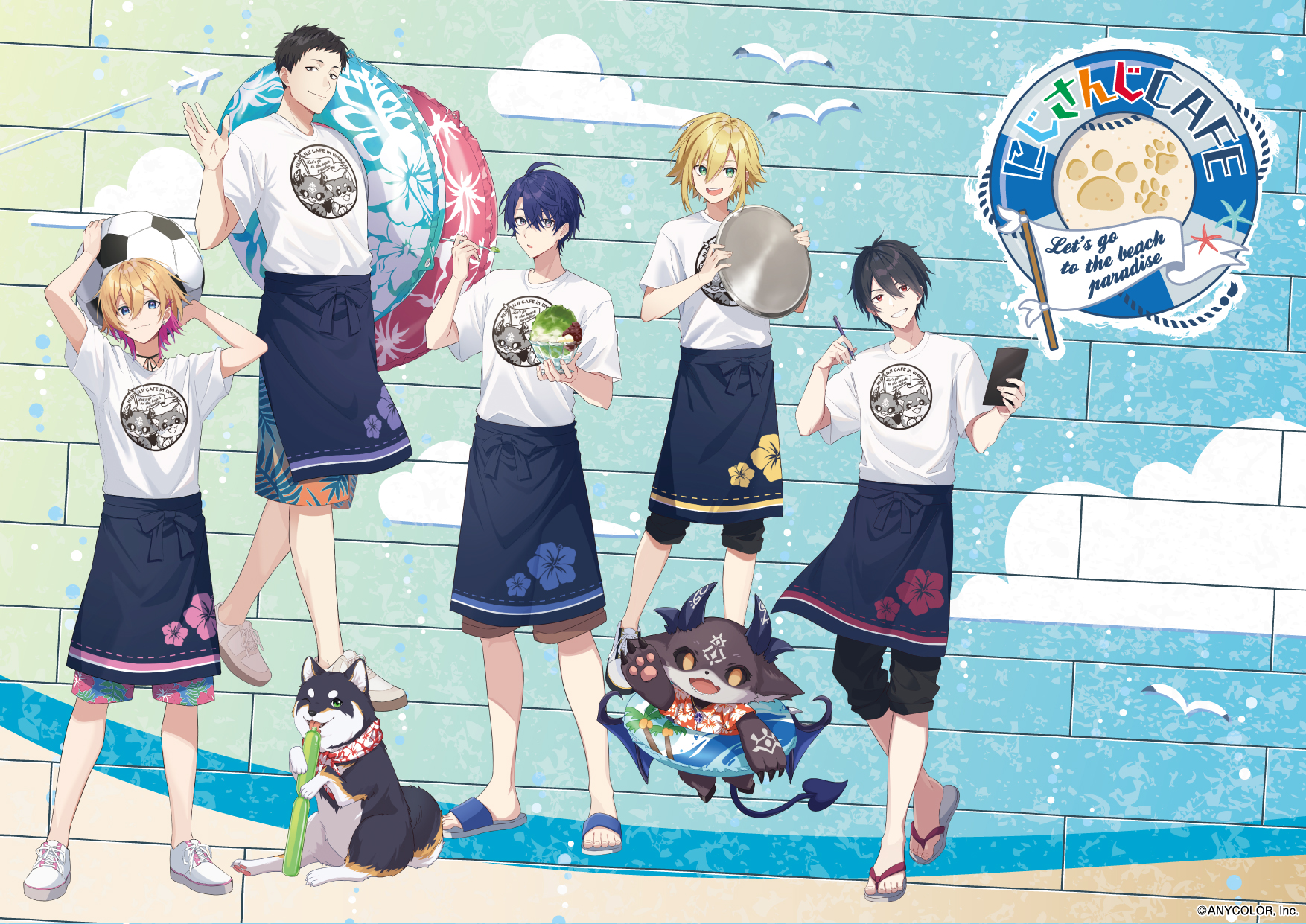 にじさんじ 海の家 伊波ライ 当日発送にじさんじ 伊波ライ コスプレ 衣装 にじさんじ 伊波ライ