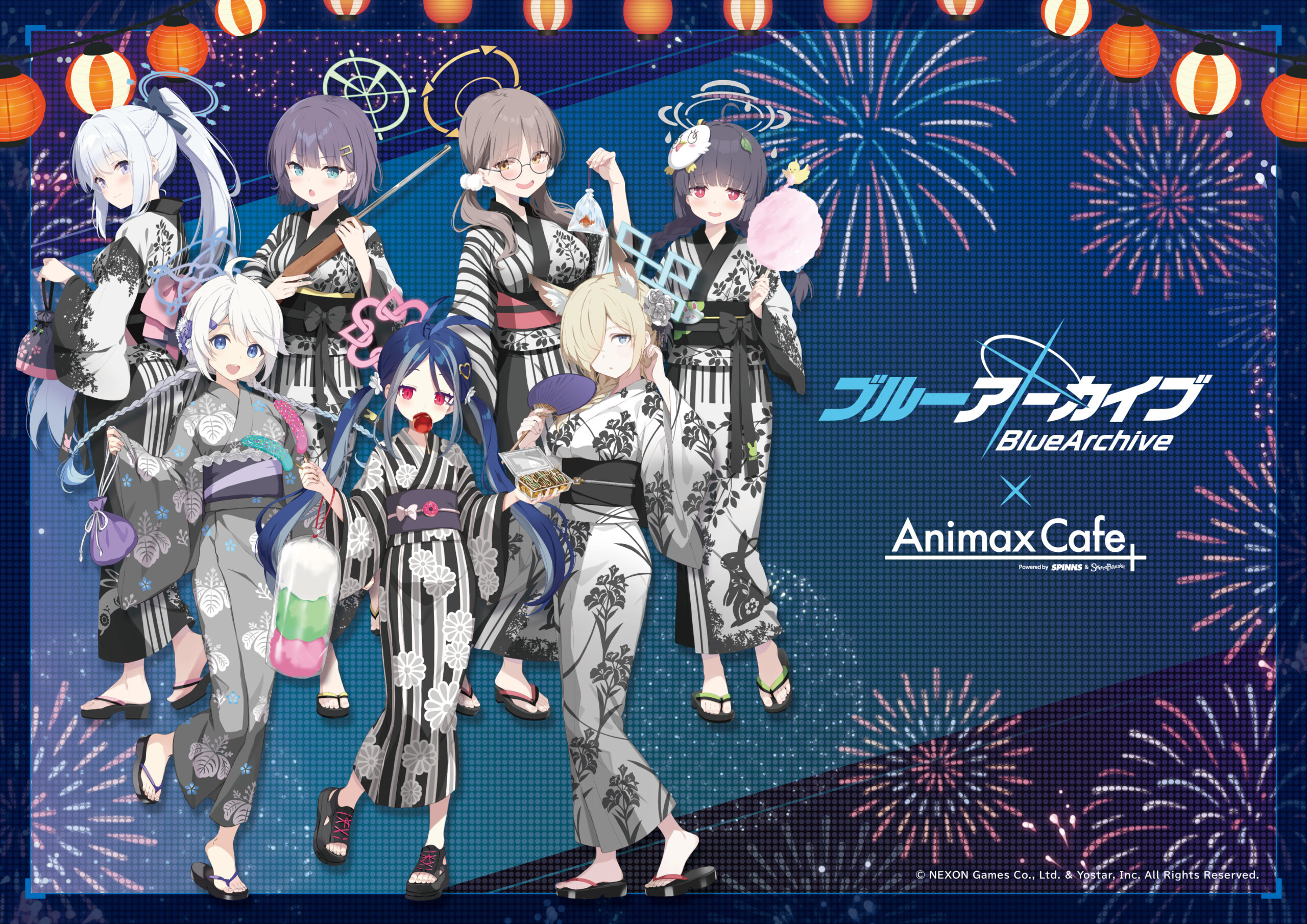 ブルーアーカイブ コラボカフェ がAnimaxCafe+にて9月13日よりコラボ 