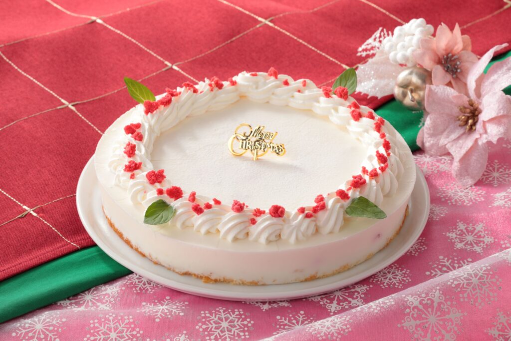 12/2～】洋梨のムースホワイトスノーケーキ | 公式スイーツパラダイス 