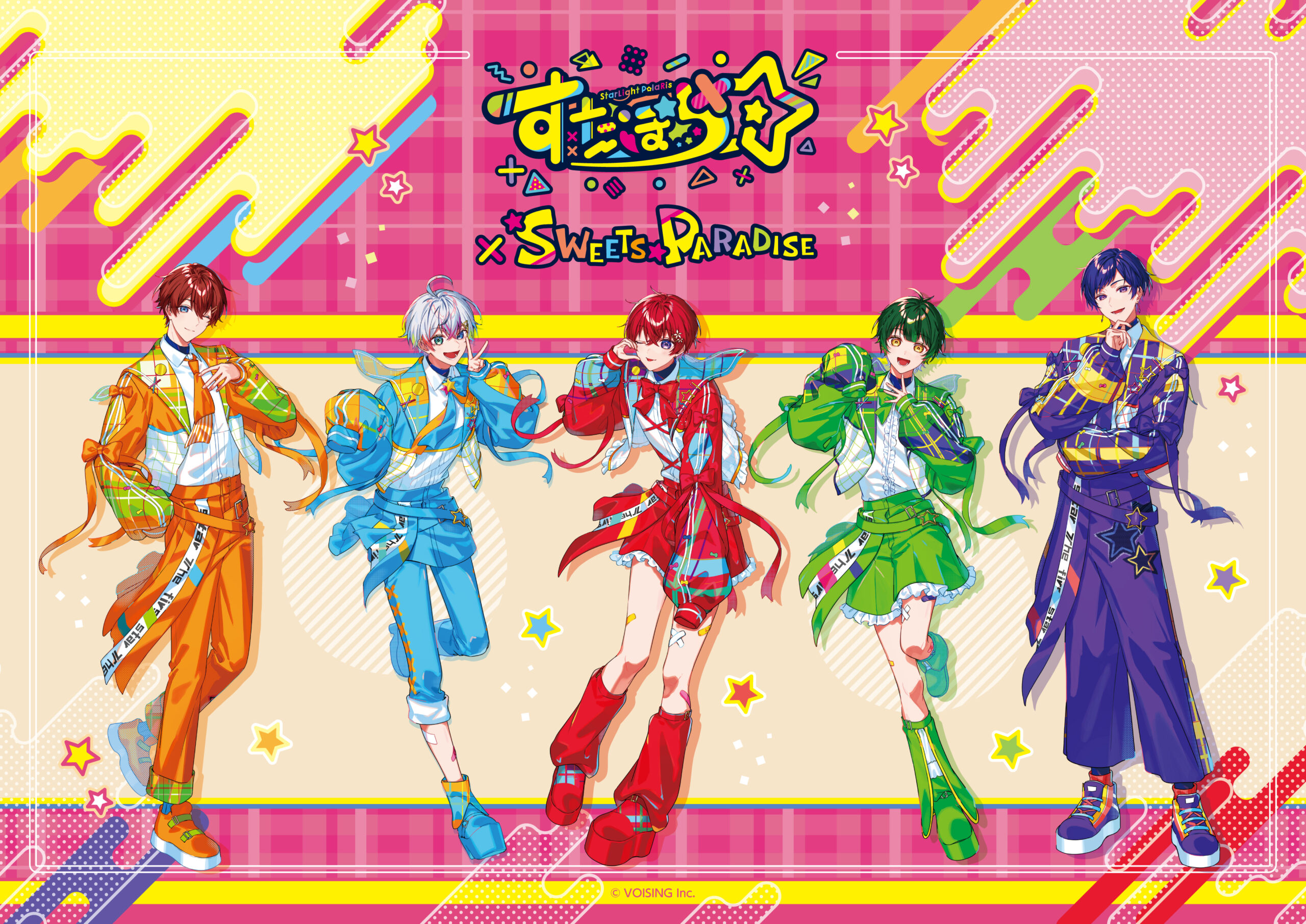 すたぽら4周年記念×SWEETS PARADISE」コラボカフェ開催決定！ | 公式 