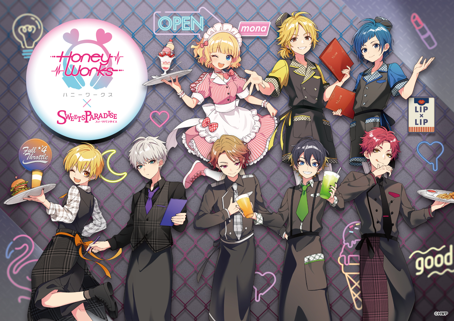 HoneyWorks×SWEETS PARADISEの開催が決定！ | 公式スイーツパラダイス