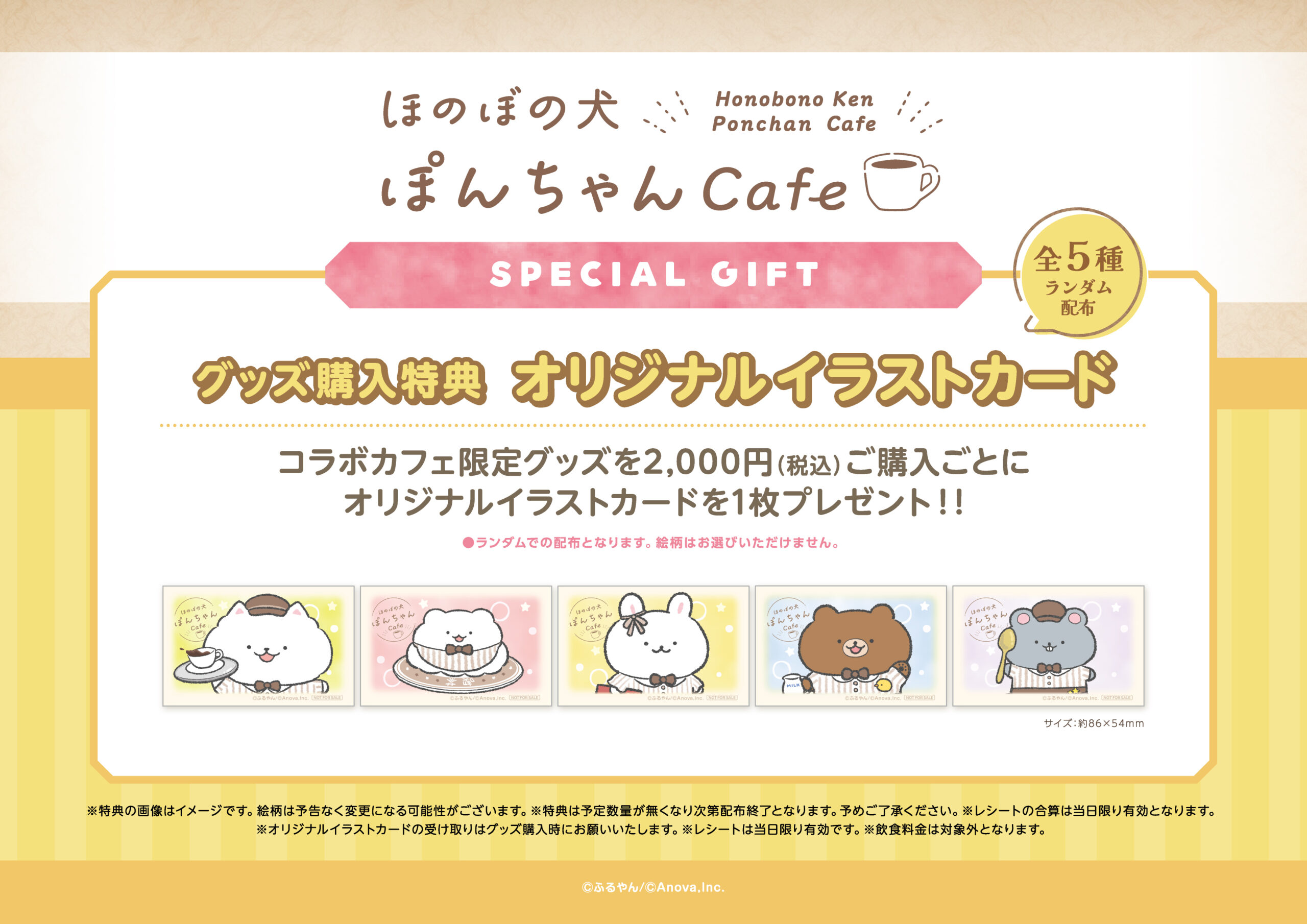 ほのぼの犬 ぽんちゃんCafe』開催決定！ | 公式スイーツパラダイス