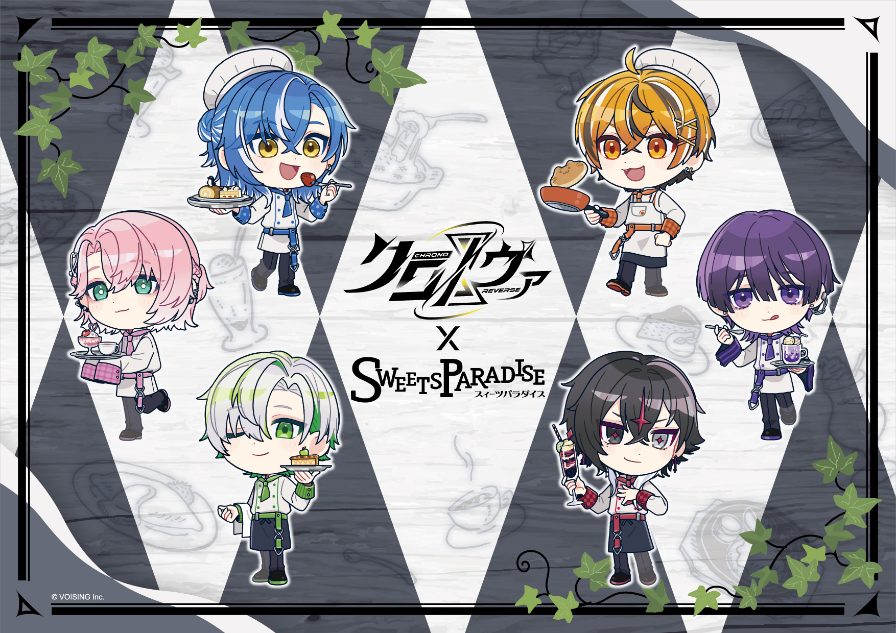 クロノヴァ×SWEETS PARADISE」コラボカフェ開催決定！ | 公式スイーツ 