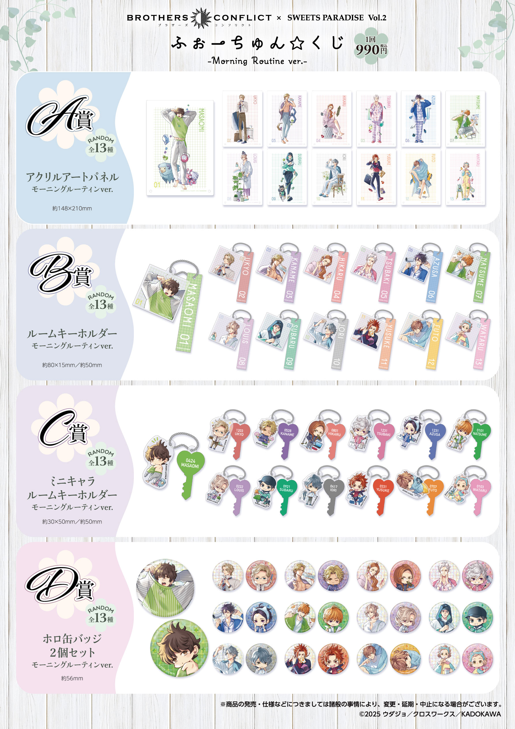 BROTHERS CONFLICT」とのコラボカフェ第2弾が開催決定！ | 公式 