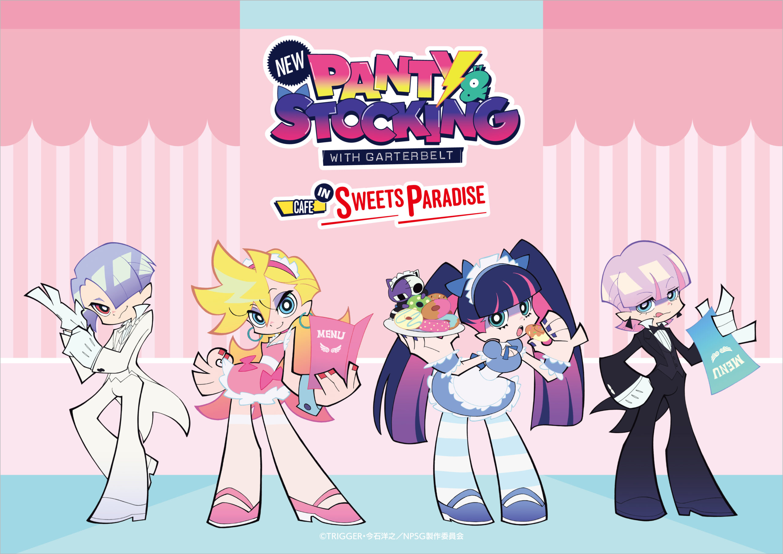 Newパンティ＆ストッキング CAFE in SWEETS PARADISEの開催が決定 