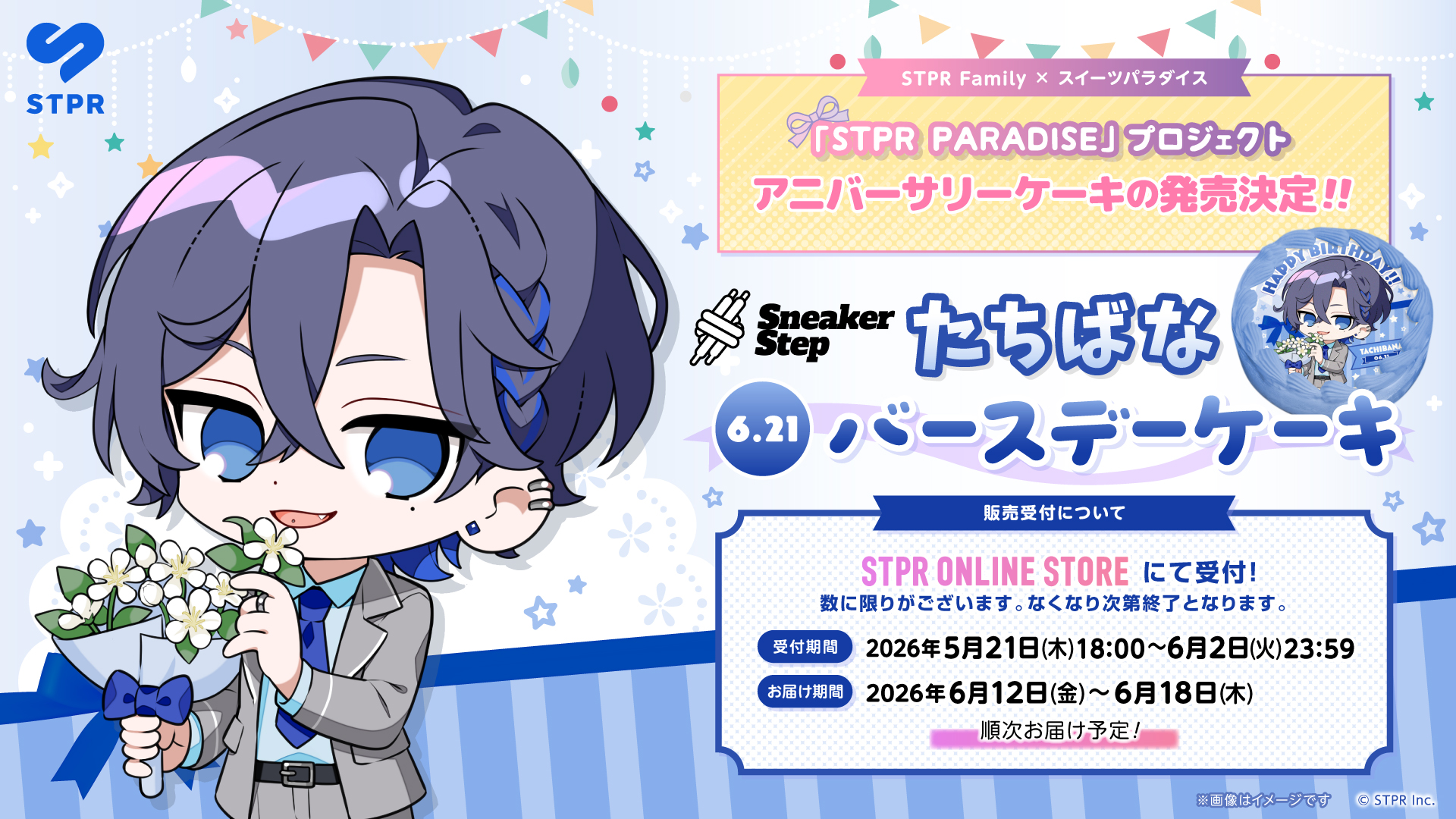 STPR PARADISEアニバーサリーケーキ】すにすて - SneakerStep 