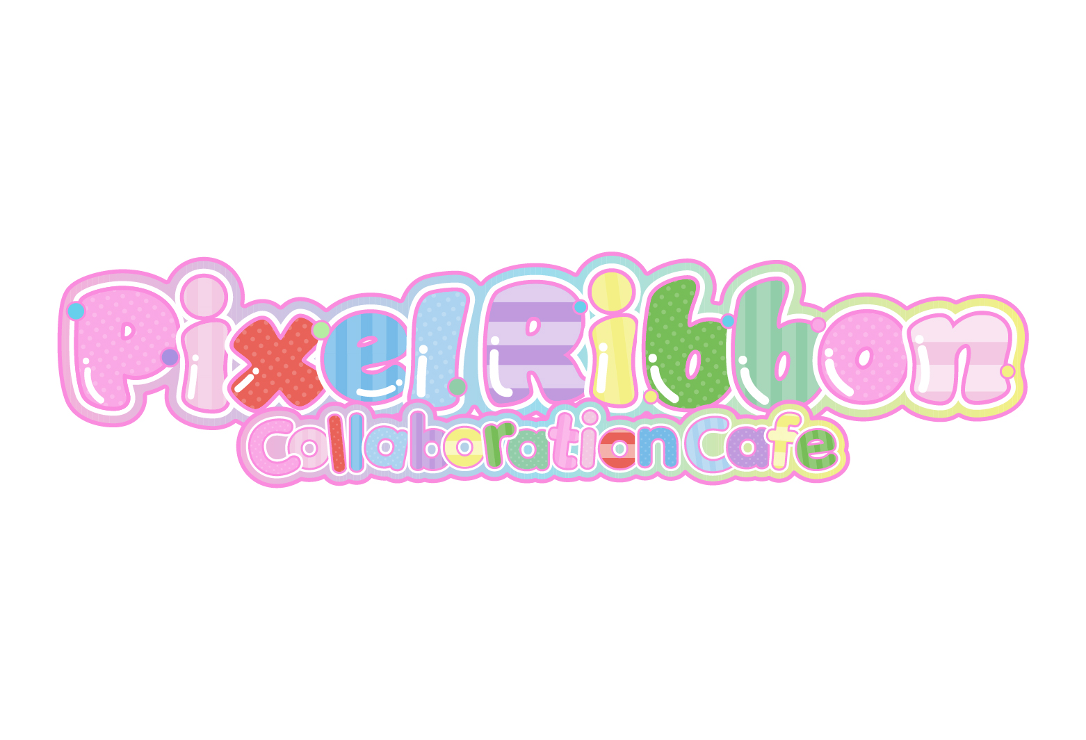 Pixel Ribbon Collaboration Cafe